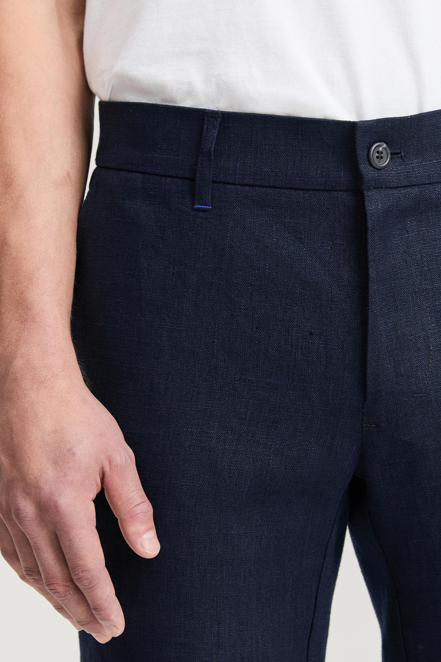 Teppo pellava shortsit