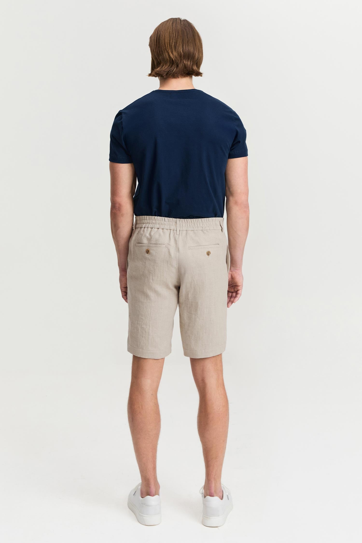 Teppo pellava shortsit